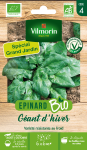 Potagères - Epinard Géant d'Hiver - BIO - Grand Modèle - face recto